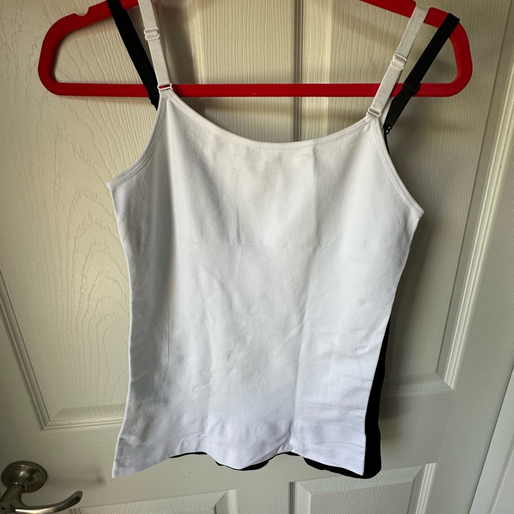 Empetua Black and White Tank Tops